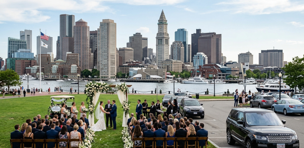 Wedding Limo Services Across Boston